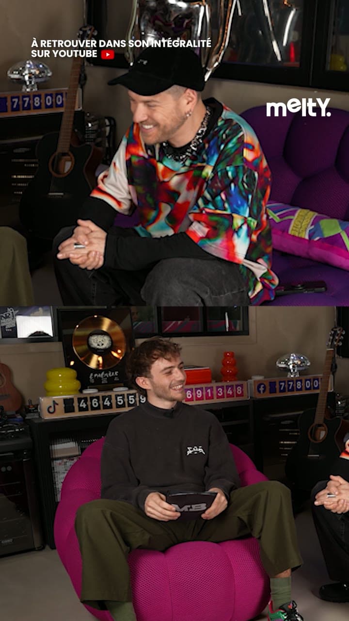 Nathan Daout et Mosimann dans son studio